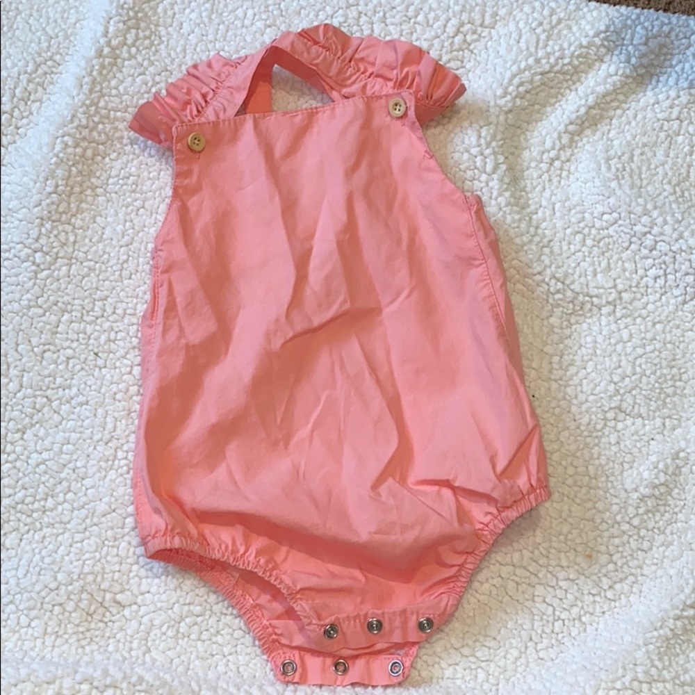 Salmon colored romper